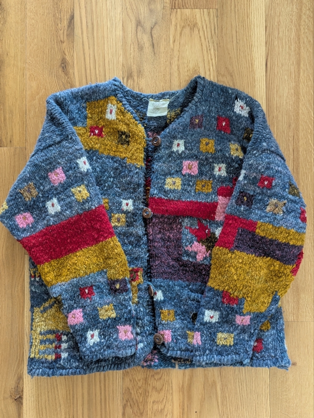 Handmade Wool Cardigan